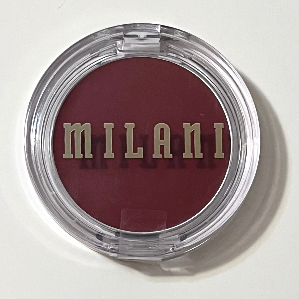 Milani Cheek Kiss Cream Blush 0.21oz 140 Merlot Moment Wine Dewy Glow Buildable